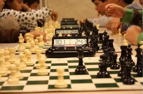 actividades de ajedrez para escolares, reloj de ajedrez