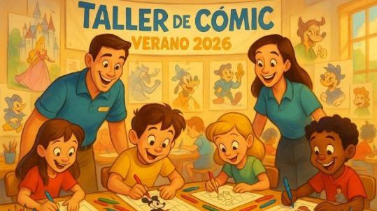 taller de cómic para 2026 con temática Disney
