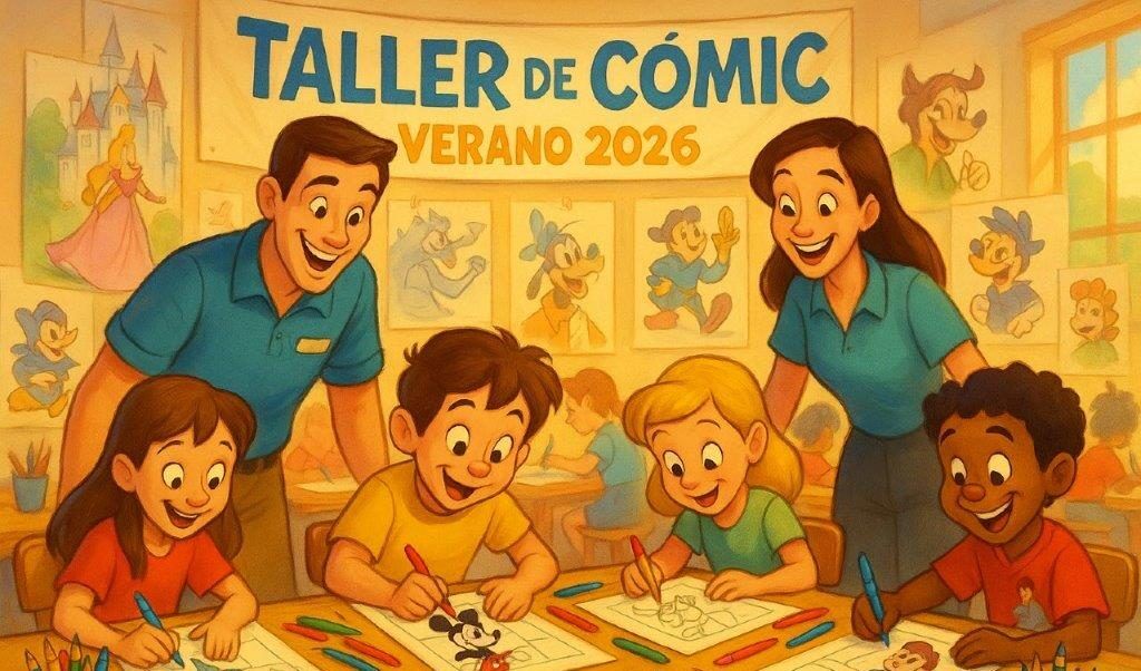 taller de cómic para 2026 con temática Disney