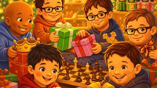 Equipo de división de Honor en la liga madrileña de ajedrez