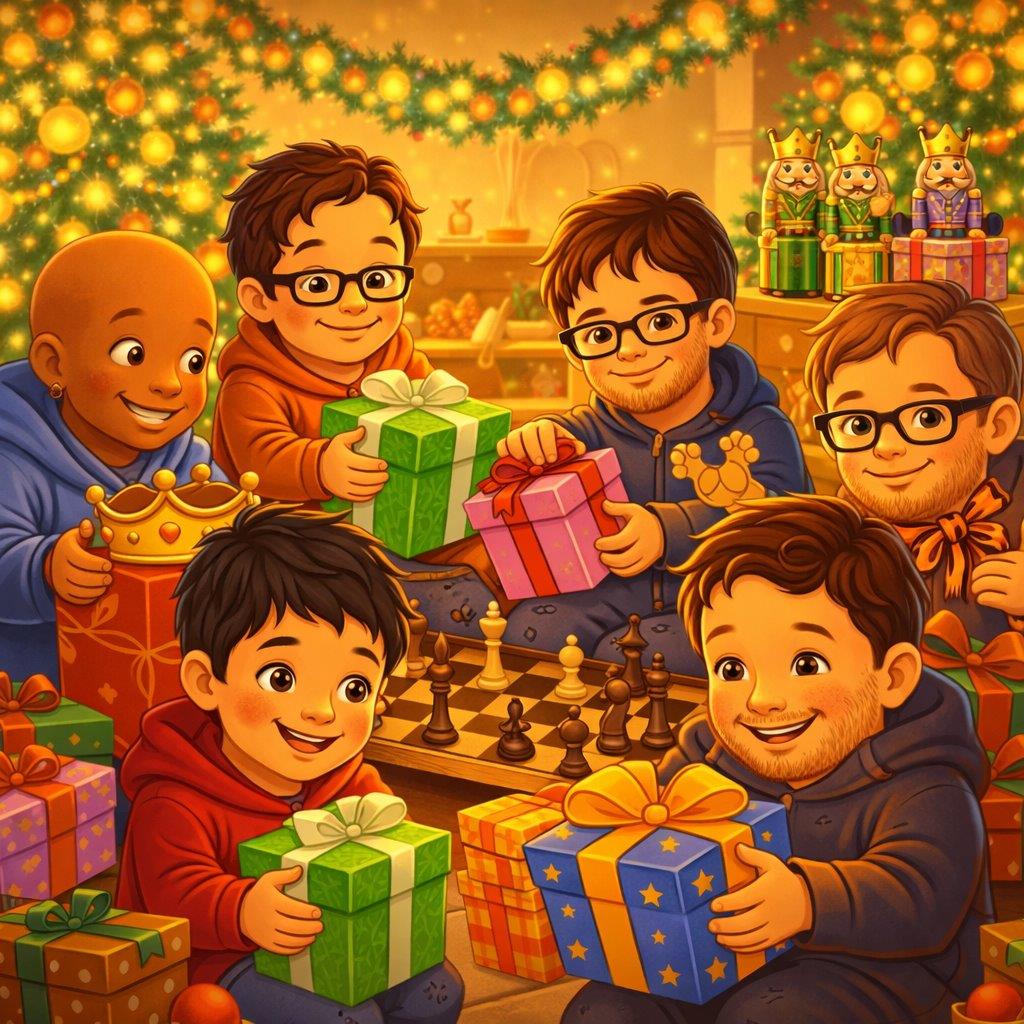 Equipo de división de Honor en la liga madrileña de ajedrez