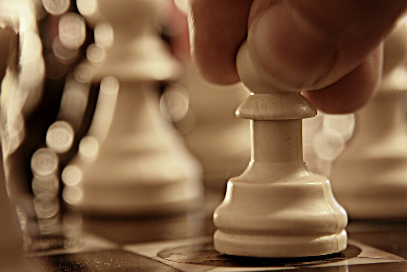torneo de ajedrez en Madrid, Nuestra Señora del Recuerdo. Club de ajedrez blanco y negro