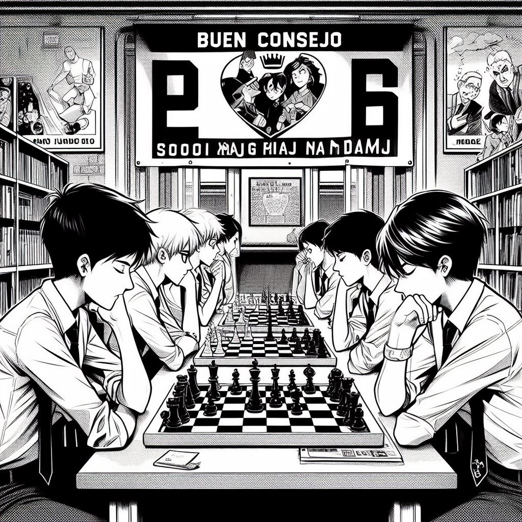 Torneo de ajedrez colegio Buen Consejo Madrid. Torneos del club de ajedrez blanco y negro en distintos colegios.