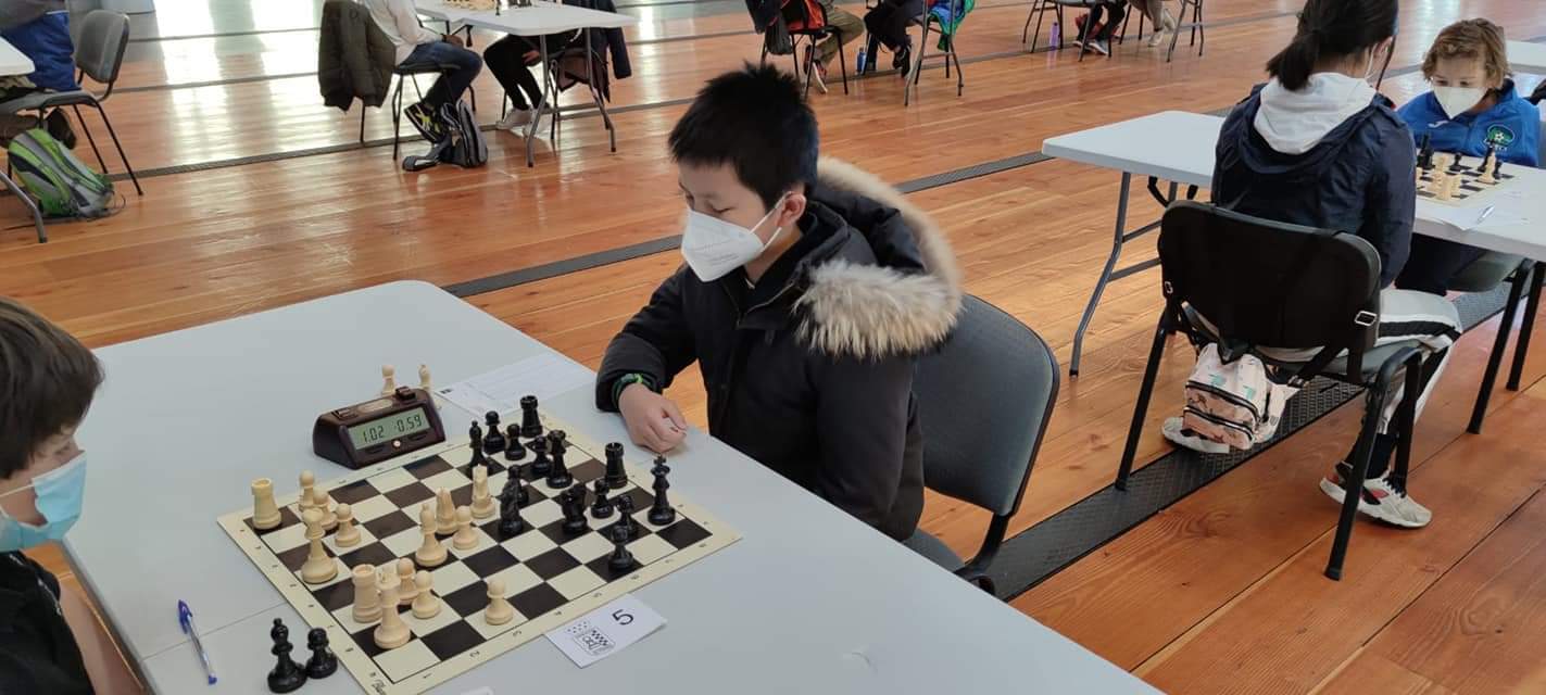 campeonato de ajedrez de la Comunidad de Madrid, kevin campeón del club de ajedrez blanco y negro