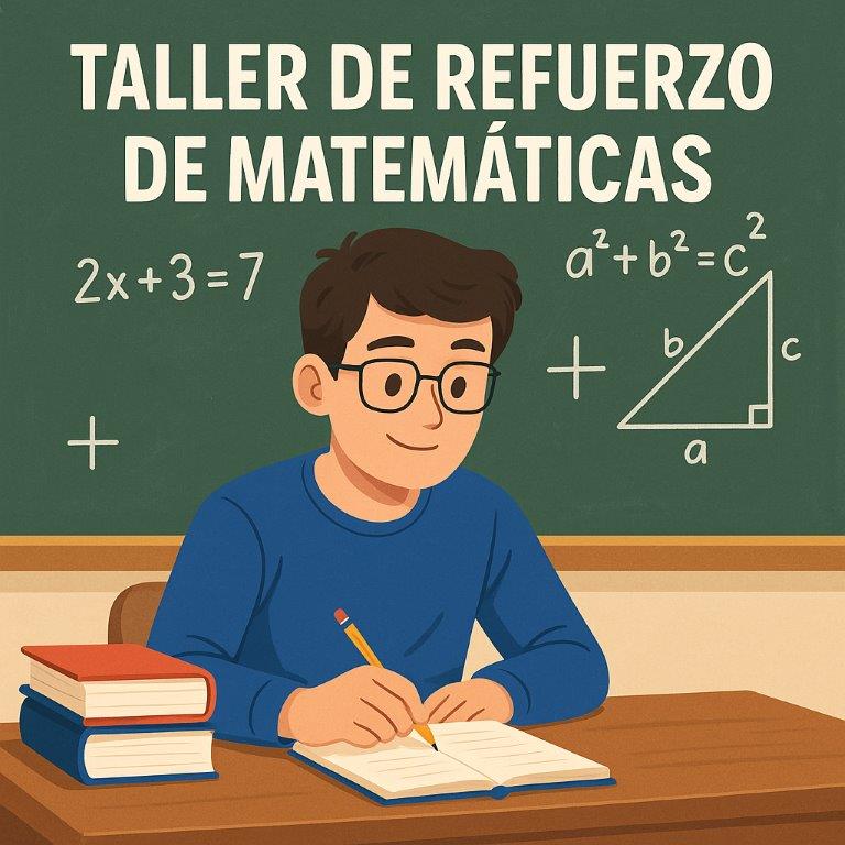 Taller de refuerzo de matemáticas, clases particulares de matemáticas