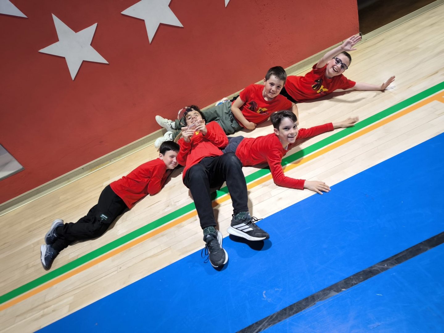 Tercer puesto en la liga infantil por equipos