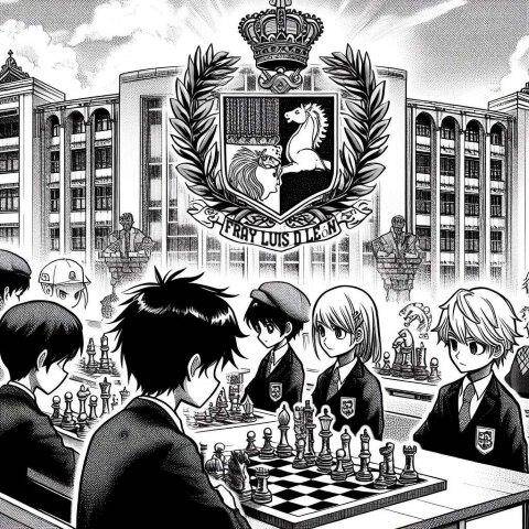 torneo de ajedrez y clases de ajedrez en el colegio Fray Luis de León de Madrid